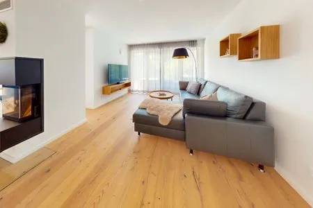 Wohnzimmer Chalet AlpspitzBlick