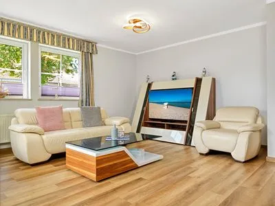 Living room Haus Blauer Schwede