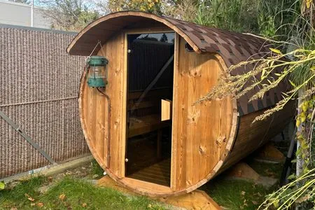 Sauna Ferienwohnung Mittschiffs mit Sauna, Whirpool & Garten - nur 500 Meter zum Meer
