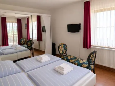 Schlafzimmer Ferienpark Freesenbruch Wohnung 2.3 - Waldesruh