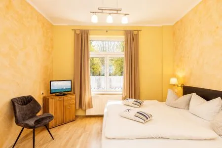 Schlafzimmer Villa Meier Ferienwohnung 2