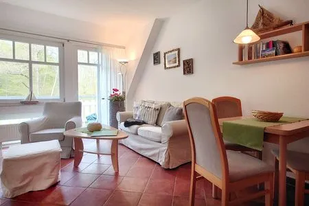 Wohnzimmer Zum Leuchtturm Wohnung 5