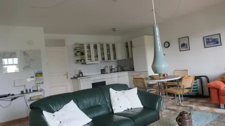 Wohnzimmer Ferienwohnung Vilmblick