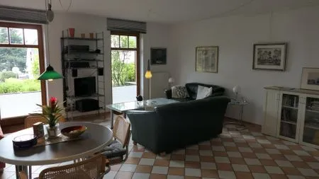 Wohnzimmer Ferienwohnung Vilmblick