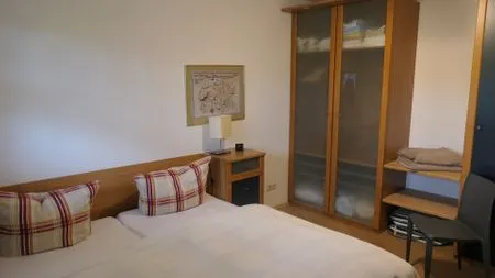 Schlafzimmer Ferienwohnung Vilmblick