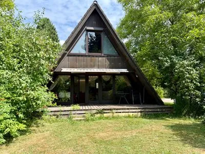 Terrasse Ferienhaus Hasenglück