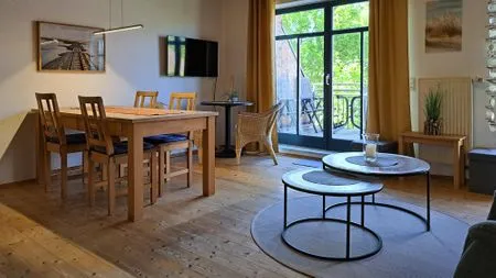 Wohnzimmer Landhaus Heine Sonnendeck Whg. 01
