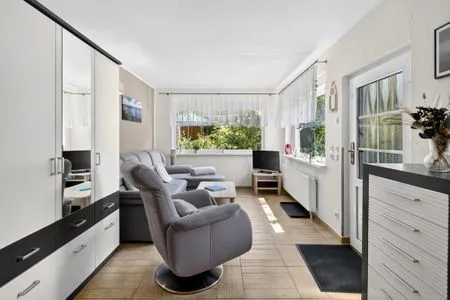 Wohnzimmer Ferienhaus Matthies