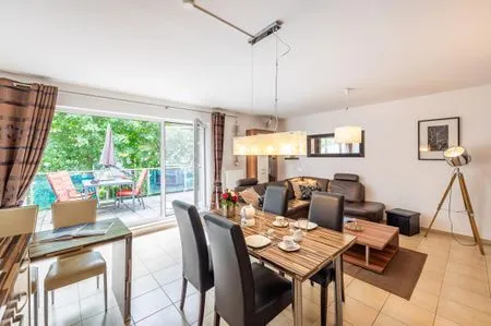 Wohnzimmer Kurpark Carré 25 Meeresglück