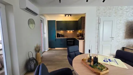 Küche / Küchenzeile Ferienhaus Hafenperle