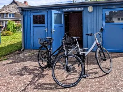 2 Fahrräder zur kostenlosen Nutzung (auf eigene Gefahr)  Glebbe 17 - Wohnung Südblick