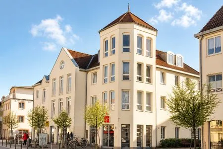 Fassade / Eingang Turmsuite Kühlungsborn
