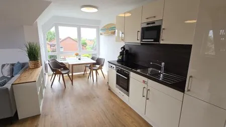 Küche / Küchenzeile Ferienwohnung "Ostseebude 11" am Schönberger Strand