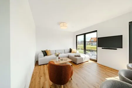 Wohnzimmer Hildes Huuske | Direkte Wasserlage