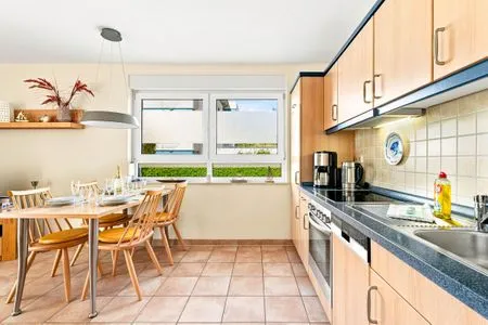 offene Küche Residenz am Strand Wohnung 4-58