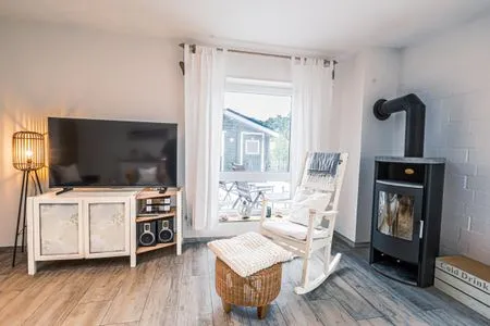 Kamin-/Ofen Ferienhaus Tintenfisch