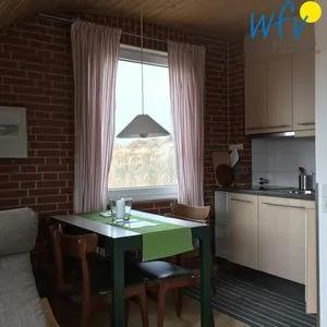 Essbereich Haus Hammersee Ferienwohnung Strandläufer