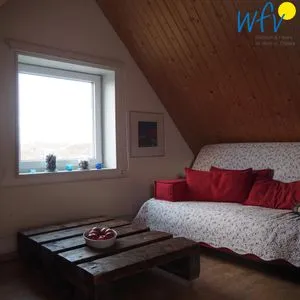 Schlafzimmer Haus Hammersee Ferienwohnung Utkiek