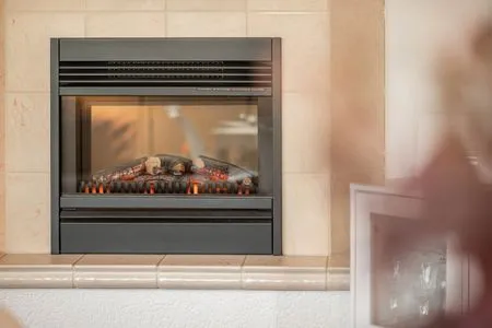 Kamin-/Ofen Ferienwohnung Strandbrise mit Kamin und Balkon