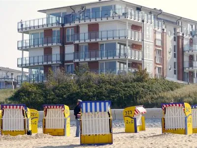 Hauptansicht Strandpalais Duhnen Nr. 519