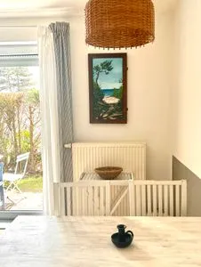 Wohnzimmer Ferienwohnung Seeschwalbe 2