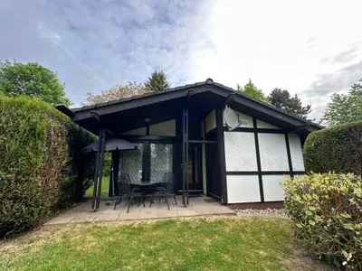 Terrasse Ferienhaus  Abendgold