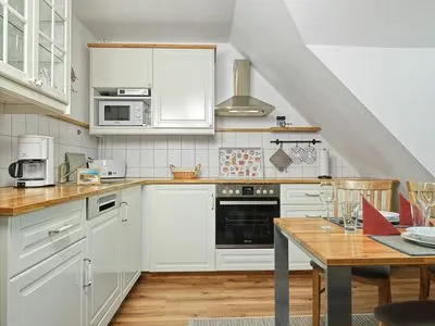Kitchen Appartements Am Reiterhof Seepferdchen