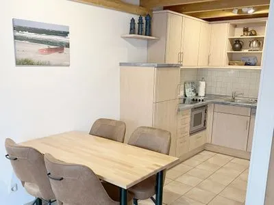 offene Küche Residenz am Strand Wohnung 1-17