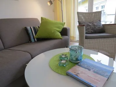 Wohnzimmer Villa Granitz Wohnung 29
