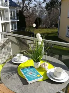 Balkon Villa Granitz Wohnung 29