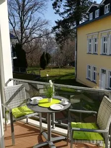 Balkon Villa Granitz Wohnung 29