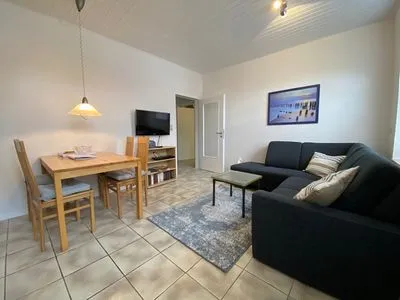 Wohnzimmer Wohnung Kleine Möwe EG