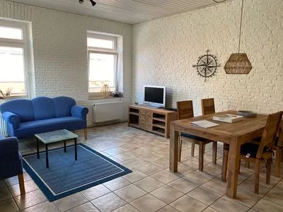 Wohnzimmer Wohnung Seestern EG