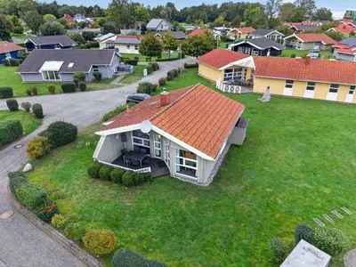 Vogelperspektive Ferienhaus Sprottenhuus