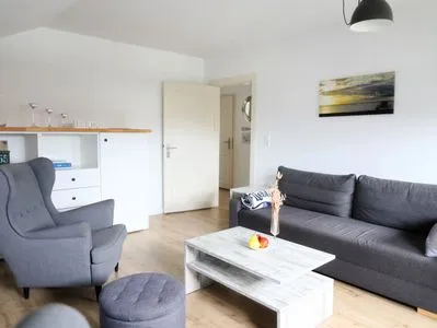 Wohnzimmer Kampener Weg 4 - „Peters Ausguck“