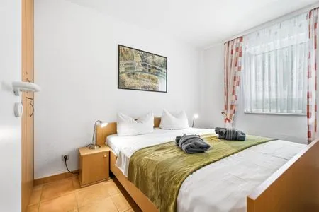Schlafzimmer Residenz am Strand Wohnung 6-75