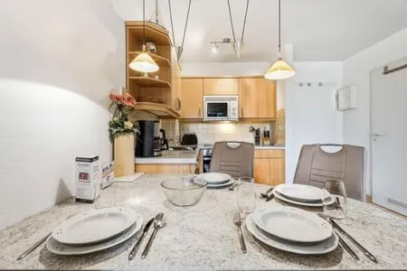 offene Küche Residenz am Strand Wohnung 6-75