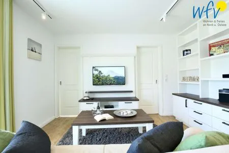Wohnzimmer Villa Drees Ferienwohnung 8