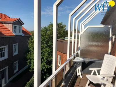Balkon Haus Solaris Ferienwohnung Lüttje Koje