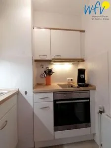 Küche / Küchenzeile Haus Reedestraße 25-27 Ferienwohnung Borkum-Liebe