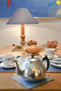 Essbereich Ferienhaus Seute Deern Ferienwohnung Ankerspill