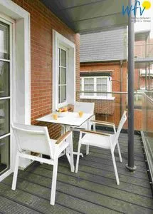 Balkon Haus Nordland Ferienwohnung Dünenblick