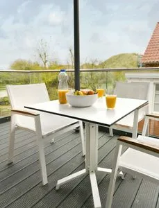 Balkon Haus Nordland Ferienwohnung Dünenblick