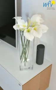 Dekoratives Detail Haus Nordland Ferienwohnung Gartenblick