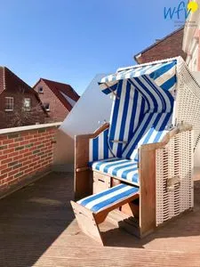 Balkon Haus Inselrose Ferienwohnung Ankerrose