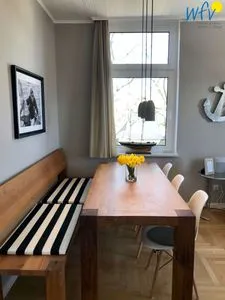 Essbereich Haus Inselrose Ferienwohnung Ankerrose