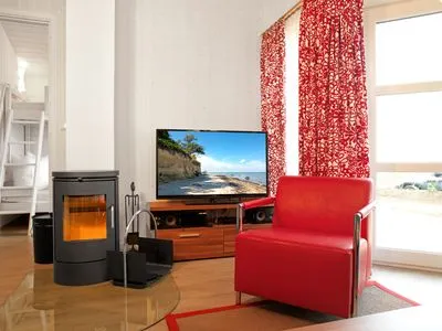 Living room Dänisches Ferienhaus am Salzhaff, Haus Pacific