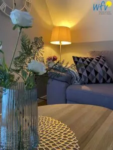 Dekoratives Detail Strandhaus Ferienwohnung Steuerbord