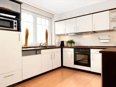 Küche / Küchenzeile Reihenhäuser Timmendorf Strand Haus Sonnenaufgang