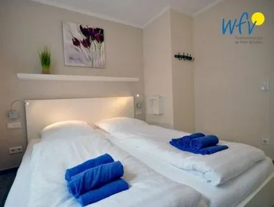 Schlafzimmer Bootshaus in den Dünen - 4 Ferienwohnung 2